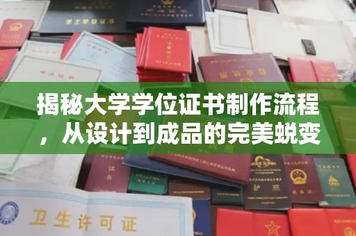 太仆寺旗揭秘大学学位证书制作流程，从设计到成品的完美蜕变